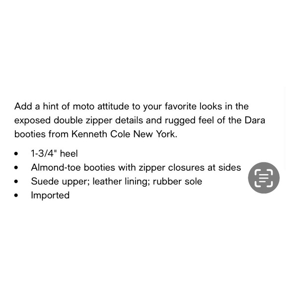 Kenneth Cole New York Women’s Dark Gray Dara Booties - Picture 13 of 13